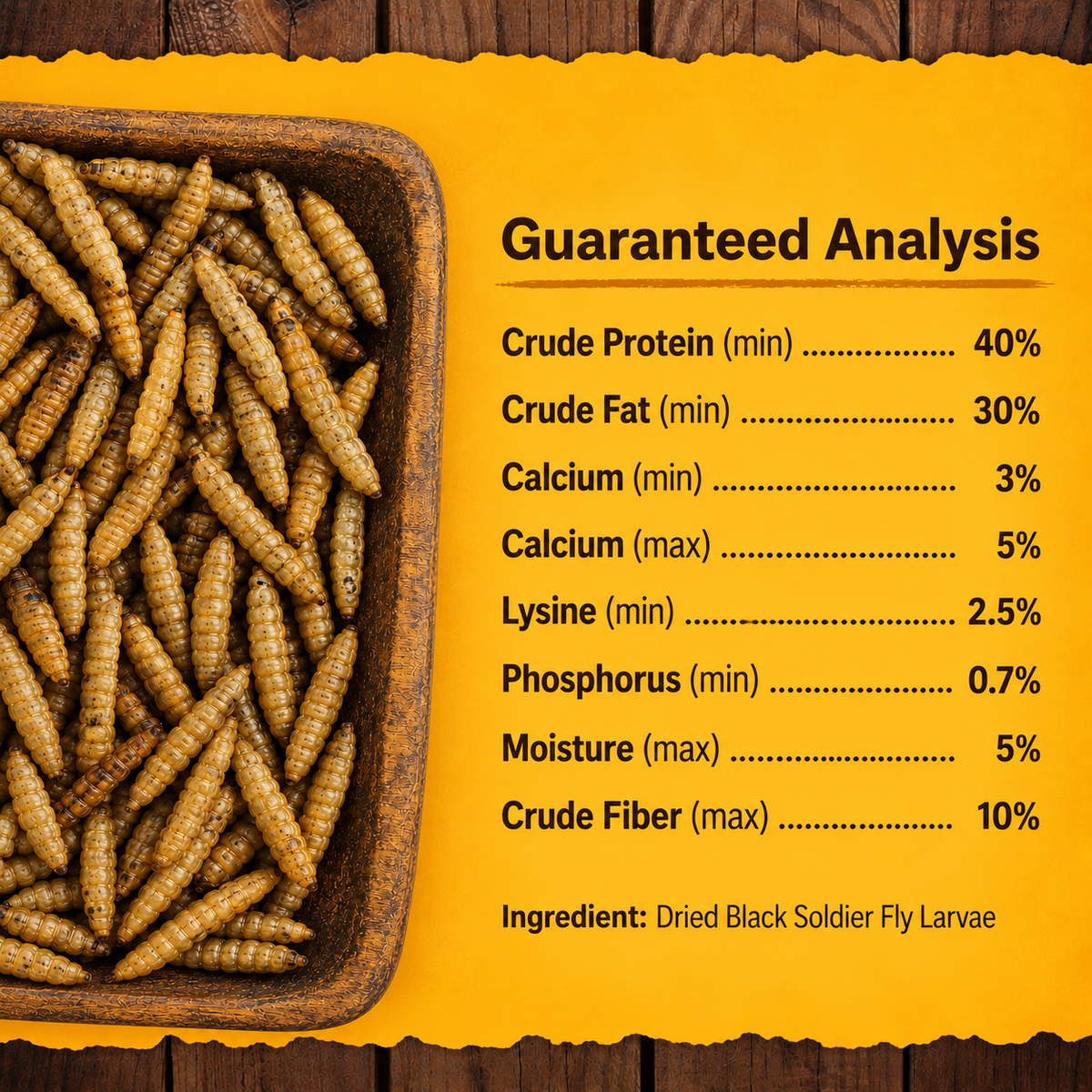 GRUBMASTER Dried Black Soldier Fly Larvae for Chickens, Natural Healthy Chicken Treats for Backyard Poultry - 2 lb. Bag